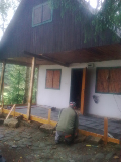 rekonstrukce zděné chaty