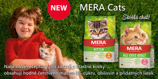 Grain Free řada pro kočky MERA CATS