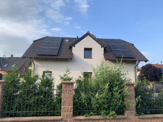 FVE RD Šestajovice 4,20 kWp, 12 x panel QCELLS 350