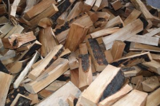 Sypané dřevo
