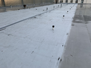 2020 Rekonstrukce části střechy Sportovní hala Mni