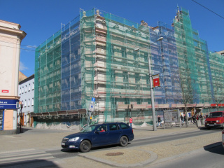 Posouzení fasády budovy v Plzni