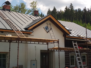 Kompletní realizace nové střechy
