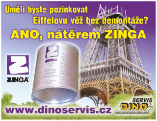 Dovoz a distribuce nátěrového systému ZINGA=zinkov