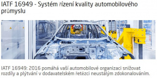 Systémy řízení kvality v automobilovém průmyslu