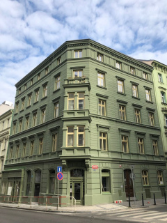 Oprava historické fasády Praha  ul. Krakovská
