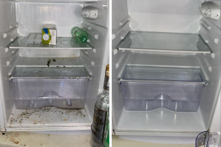 čištění lednice