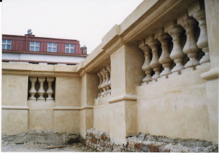 Zvonarka - uplna rekonstrukce rims a balustrad