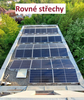 Fotovoltaika na ploché střeše
