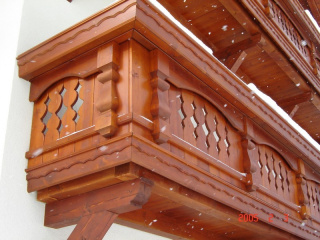 Vyrobení dřevěného balkonu