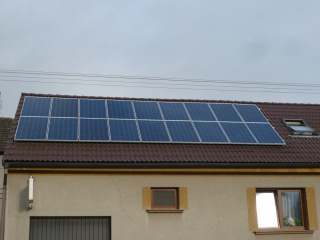 Fotovoltaika Soběslav,Třebiště 4,5 kWp