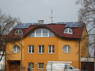 Fotovoltaika České Budějovice 4,5 kWp