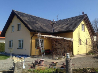 Renovace taškové střechy - Hradec Králové