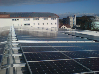 Fotovoltaická elektrárna o výkonu 277 kWp
