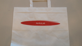 Papírová taška - firma AeskuLab