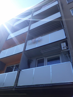 Balkonové zábradlí - cetris