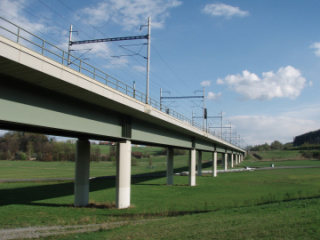 Železniční estakáda na trati Ústí nad Orlicí - Čes