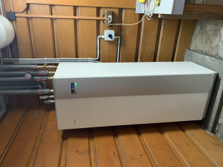 Montáž tepelného čerpadla NIBE (jednotka) VVM 320