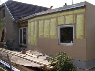 Dřevěná přístavba k RD - 2009