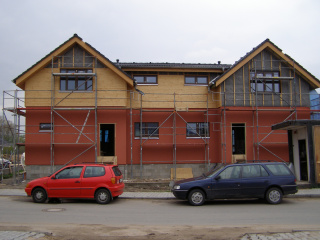Dřevostavba - dvojdům - Poděbrady 2008
