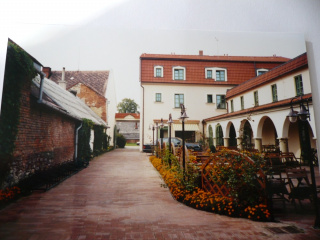 Restaurace Hanácký dvůr, Olomouc, zahradní posezen