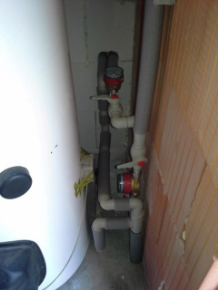 Boiler, voda, kanalizace pro RD