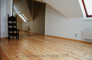 RD, Plzeň, dřevěná podlaha- renovace