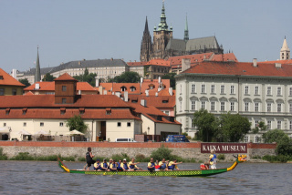 Dračí lodě v Praze