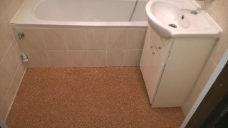 Podlaha v koupelně