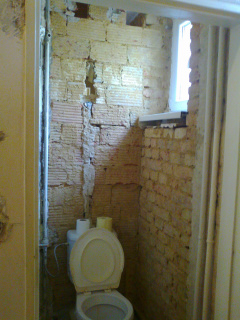 WC v rekonstrukci