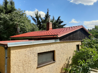 střecha chaty