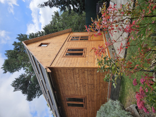 dřevostavba domku