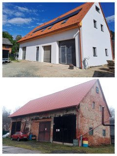 přestavba stodoly