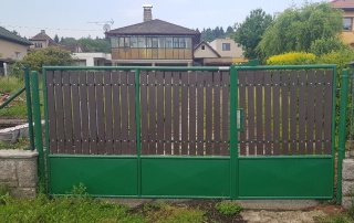 zelená brána